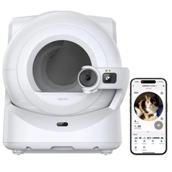Фото - Смарт-лоток для животных PETKIT Purobot Ultra with Camera Self-Clean (P9903)
